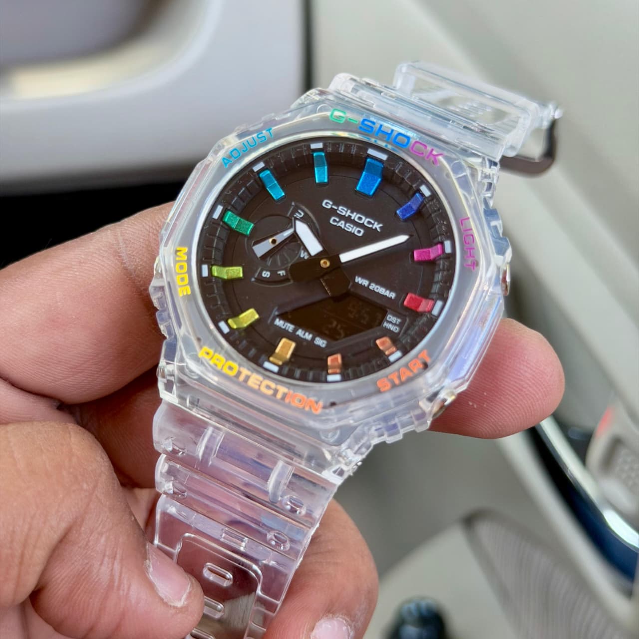 G-Shock GA-2100 Transparent Unisex Watch