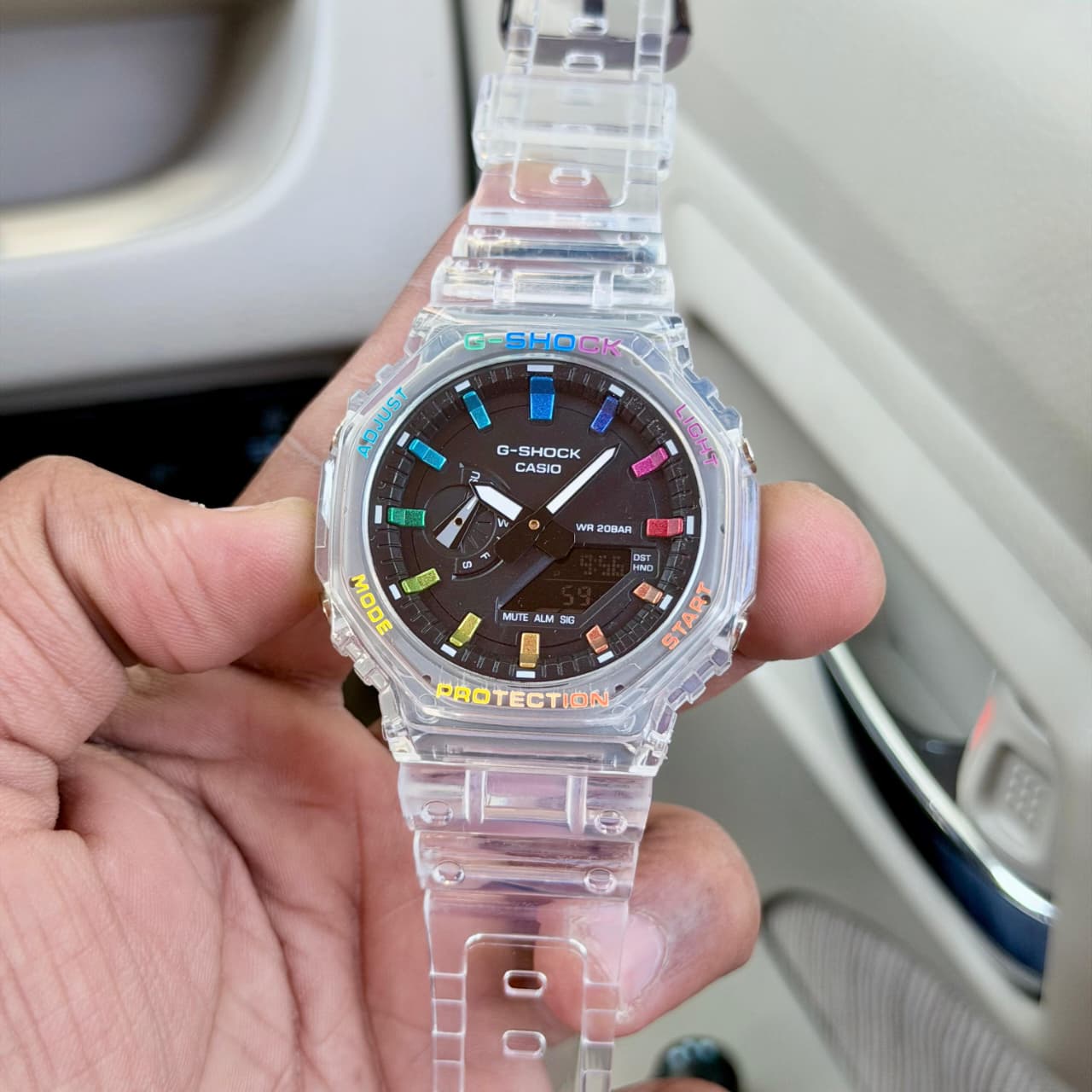 G-Shock GA-2100 Transparent Unisex Watch