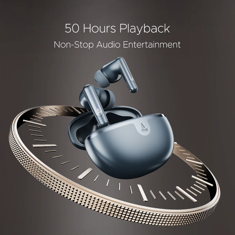 BoAt Airdopes 161 ANC Elite Original - Blue