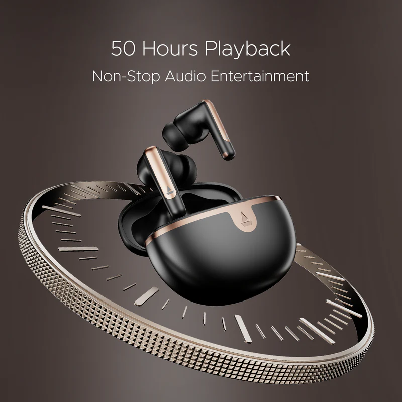 BoAt Airdopes 161 ANC Elite Original - Black