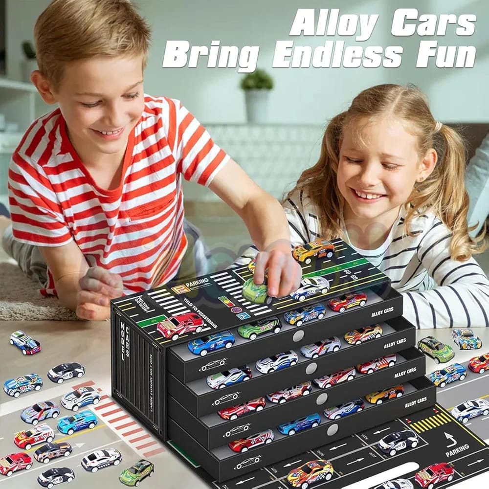 48 pcs alloy car