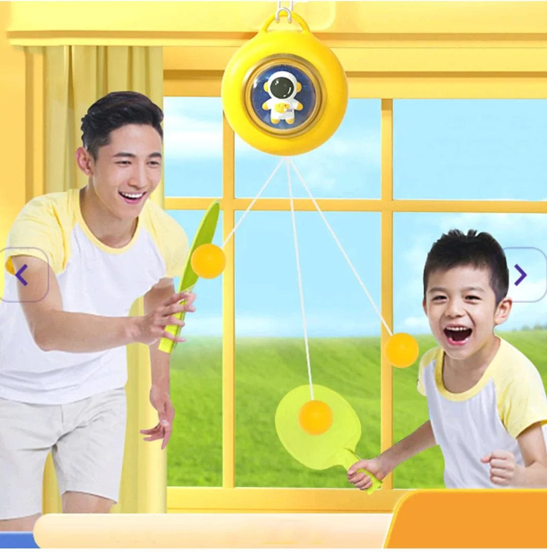 Hanging portable table tennis