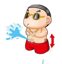 Shin Chan Water Spray Prank Toy